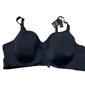 NEW Torrid Curve Lightly Lined Underwire T-shirt Bra Size 46C Black